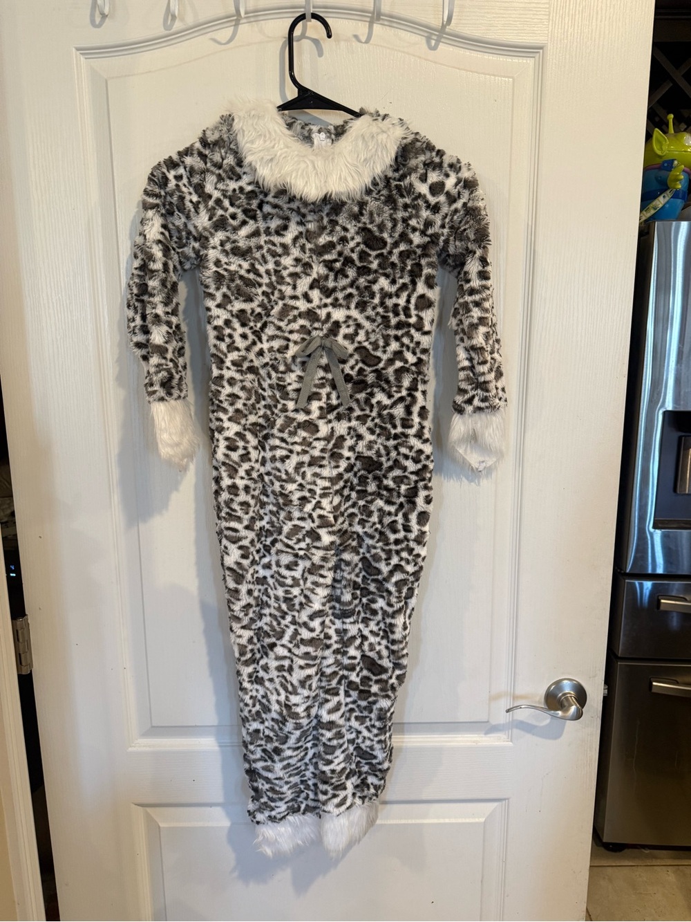 Halloween costumes girls Spotted Snow Leopard cosplay Costume jumpsuit medium